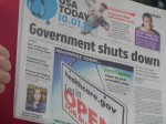 Newspaper- Govn Shutdown 2013